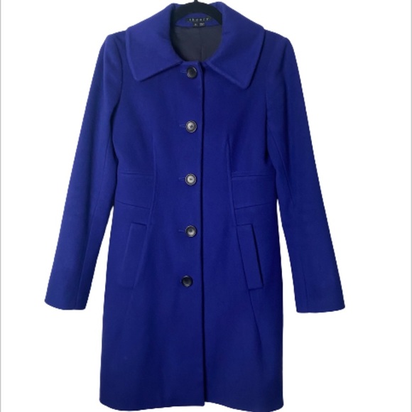 Theory Jackets & Blazers - Theory Hemlan 100% Virgin Wool Coat size Small